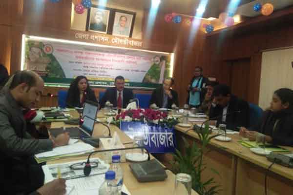 মৌলভীবাজারে আশ্রয়ন প্রকল্প বাস্তবায়নে কর্মশালা