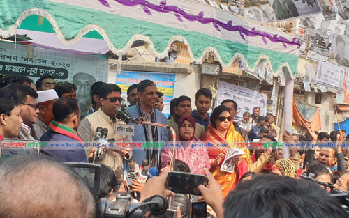 কেন্দ্রীয় নেতাদের নিয়ে প্রচারণায় তাপস