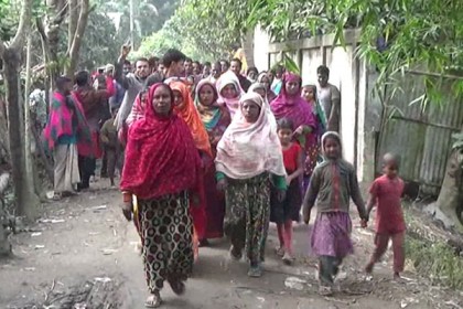 ব্রাহ্মণবাড়িয়ায় সংঘর্ষে আহত ১০, এলাকাবাসীর বিক্ষোভ