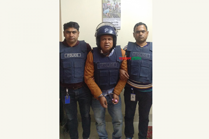 গ্রেফতার সেই যুবলীগ নেতা 'টাক' মিলন জেলহাজতে