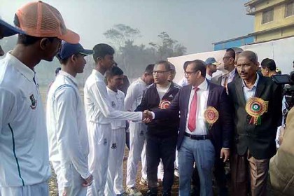 খুলনা ও বরিশাল বিভাগের অনুর্ধ্ব ১৬ ক্রিকেট টুর্নমেন্টের উদ্বোধন 