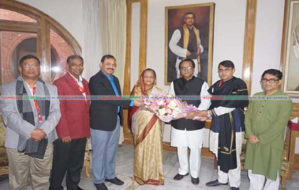প্রধানমন্ত্রীর সঙ্গে সাক্ষাত করলেন মেয়র নাছির ও নব-নির্বাচিত এমপি