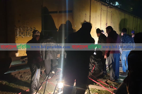 ময়মনসিংহে ট্রেনের বগি লাইনচ্যুত