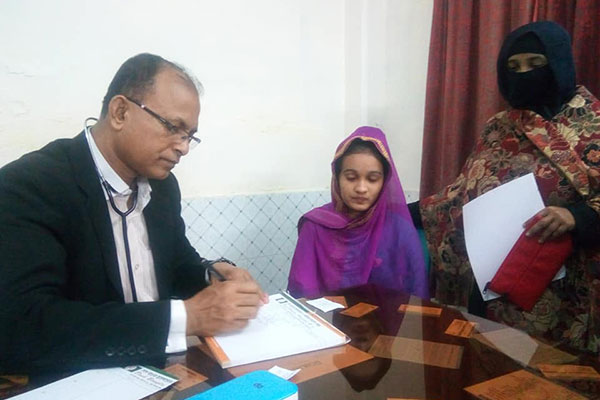 ঝালকাঠিতে প্রতি শুক্রবার বিনামূল্যে স্বাস্থ্যসেবা কার্যক্রম