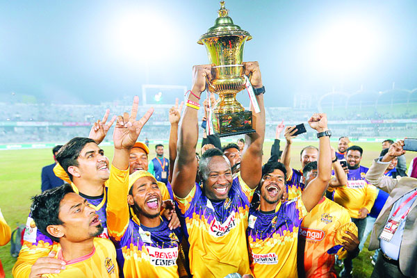 রাজশাহী রয়্যালস চ্যাম্পিয়ন