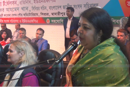 বাল্য বিয়ে বন্ধে একযোগে কাজ করতে হবে: স্পিকার