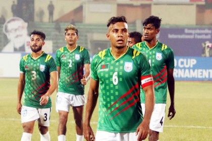 শ্রীলঙ্কাকে ৩-০ গোলে হারিয়ে সেমিতে বাংলাদেশ