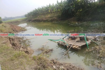 ফরিদপুরে ড্রেজার ব্যবসায়ীকে জরিমানা