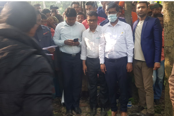 কোম্পানীগঞ্জে কবর থেকে ২ জনের লাশ উত্তোলন
