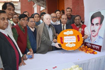 বরিশালে নানা আয়োজনে শহীদ আসাদ দিবস উদযাপন