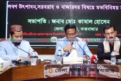 মাঠ থেকে ন্যায্য মূল্যে লবণ কিনবে সরকার 