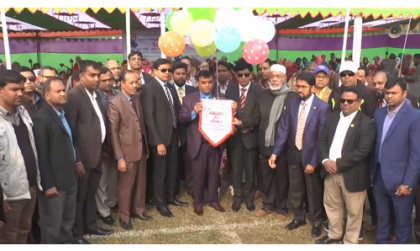 বঙ্গবন্ধু ও বঙ্গমাতা গোল্ডকাপ প্রাথমিক বিদ্যালয় ফুটবল টুর্নামেন্টের উদ্বোধন