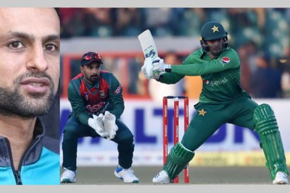 পাকিস্তানের জয়ের নায়ক শোয়েব মালিক টুইট করে যা লিখল