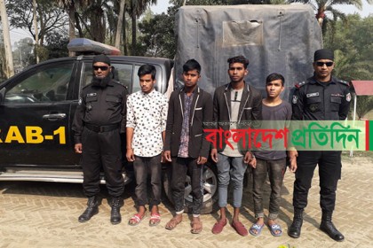 জন্মদিনের কথা বলে কিশোরীকে গণধর্ষণ, শ্রীপুরে গ্রেফতার ৪