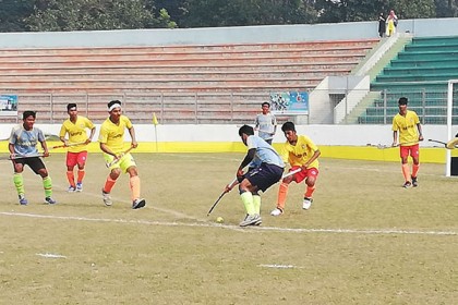 ফরিদপুরে বঙ্গবন্ধু জাতীয় স্কুল হকি প্রতিযোগীতা শুরু