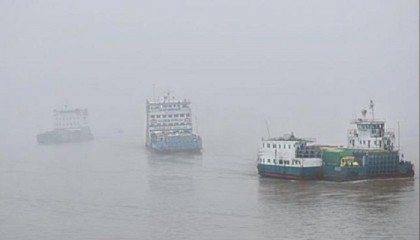 কাঁঠালবাড়ী-শিমুলিয়া রুটে নৌযান চলাচল বন্ধ