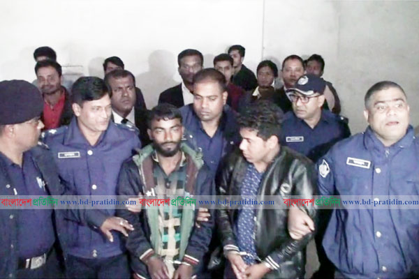 ৩ স্কুল ছাত্রীকে গণধর্ষণে জড়িত ৩ আসামির ২ জনের স্বীকারোক্তি