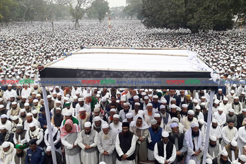 কিশোরগঞ্জে আনোয়ার শাহ’র জানাজায় লাখো মুসল্লি