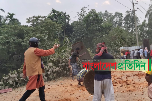 হবিগঞ্জে দুই গ্রামবাসীর সংঘর্ষে আহত অর্ধশত