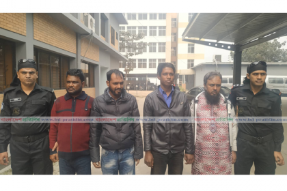 কোটি টাকা হাতিয়ে নেওয়া ব্যাংক জালিয়াতি চক্রের ৪ সদস্য আটক 