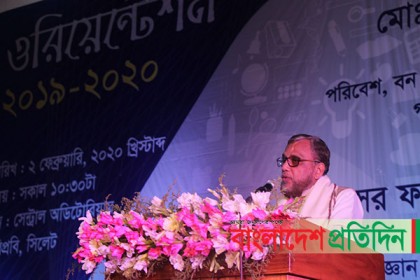 জলবায়ু পরিবর্তন বাংলাদেশের জন্য হুমকিস্বরুপ: পরিবেশমন্ত্রী 