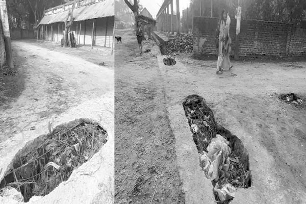 ভাঙা কালভার্টে দুর্ভোগ ৫ ইউনিয়নের মানুষের
