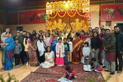 জার্মানিতে সরস্বতী পূজা উদযাপিত