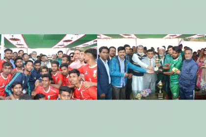 বরিশালকে ১-০ গোলে হারিয়ে চ্যাম্পিয়ন সাতক্ষীরা