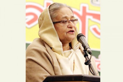 জিয়া-খালেদা-এরশাদ কেউই বাংলাদেশের মাটির সন্তান নয়: শেখ হাসিনা