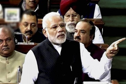 পার্লামেন্টে দুই বাংলাদেশি নেতাকে স্মরণ করলেন মোদি