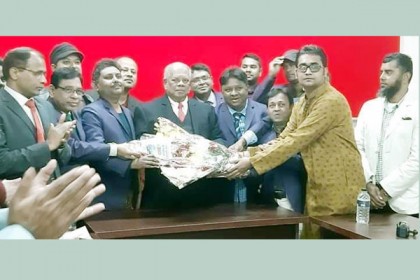 ঝালকাঠি টেলিভিশন সাংবাদিক সমিতির শুভেচ্ছা বিনিময়
