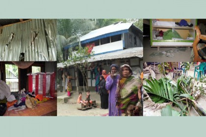 কলাপাড়ায় বসত বাড়িতে মুখোশধারীদের হামলা 