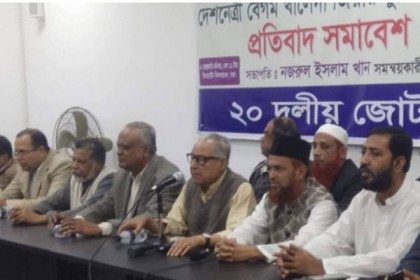 আন্দোলন গড়ে তুলতে না পারায় লজ্জিত : নজরুল ইসলাম