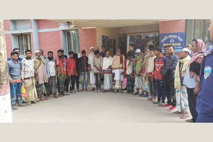 নবীনগরের কৃষ্ণনগরে আবারও উত্তেজনায় পুলিশসহ আহত ১০, গ্রেফতার ১৯