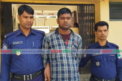 কালীগঞ্জে প্রতিবন্ধী শিশুকে ধর্ষণের অভিযোগে 
যুবক আটক