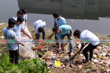 এবার ডাকাতিয়া নদীতে পরিচ্ছন্নতা অভিযান 
