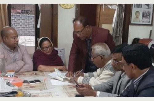 জনকল্যাণে দেড় বিঘা জমি দান করলেন সাবেক আইজিপি
