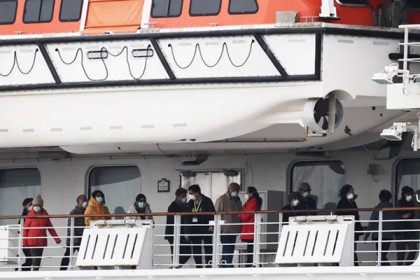 জাপানের ক্রুজ শিপে যুক্তরাষ্ট্রের ৪০ জন করোনাভাইরাসে আক্রান্ত