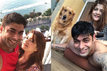 রোশানের সঙ্গে প্রকাশ্যে শ্রাবন্তীর অন্তরঙ্গ ছবি