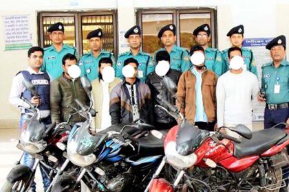 বরিশালে চোর চক্রের ৬ সদস্য কারাগারে