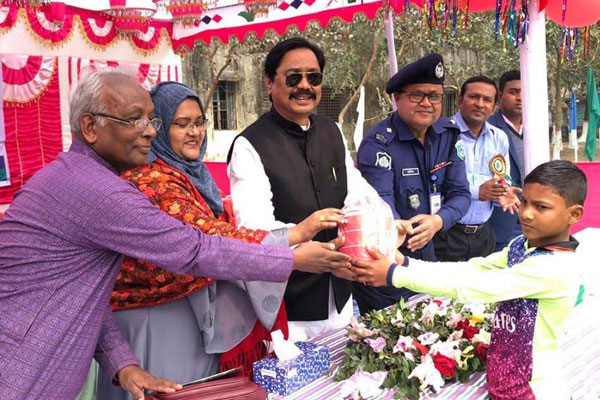 নীলফামারী শিশু পরিবারে ক্রীড়ানুষ্ঠান