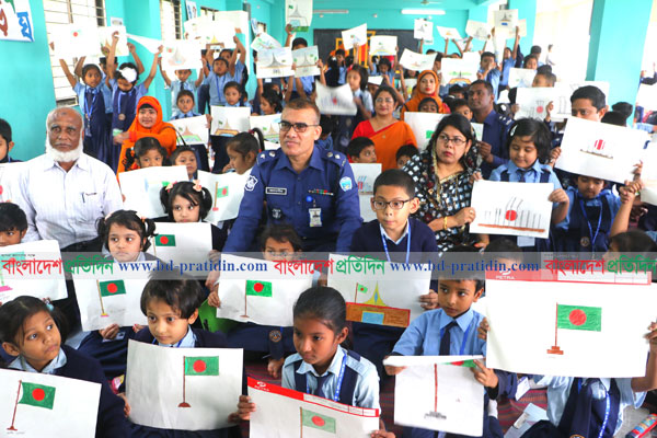 মহান শহীদ ও আন্তর্জাতিক মাতৃভাষা দিবস উপলক্ষে চিত্রাঙ্কন প্রতিযোগিতা