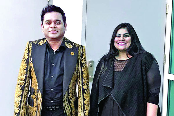 এ আর রহমানের সঙ্গে বাংলাদেশের ফারিয়া