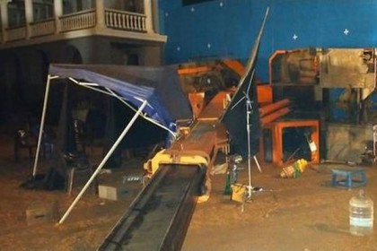 কমল হাসানের ছবির সেটে ক্রেন ভেঙে পড়ে নিহত ৩
