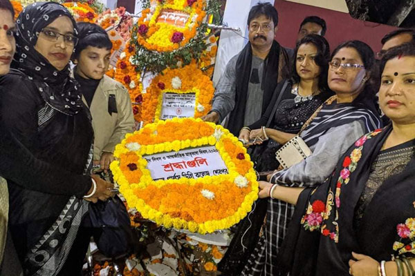 শেরপুরে বিনম্র শ্রদ্ধায় ভাষা শহীদদের স্মরণ