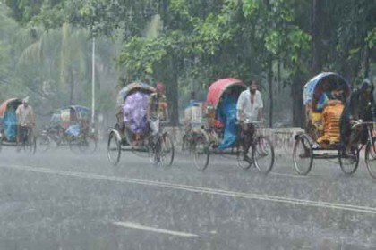 সোমবার থেকে বৃষ্টির সম্ভাবনা