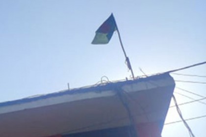 শ্রীমঙ্গলে নিয়ম না মেনে জাতীয় পতাকা উত্তোলন