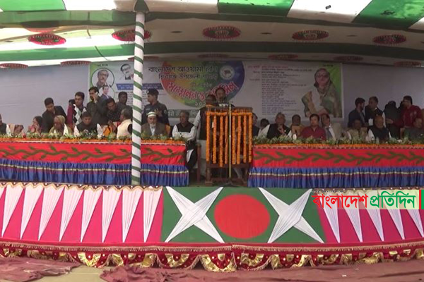 চাঁপাইনবাবগঞ্জের শিবগঞ্জ উপজেলা আওয়ামী লীগের সম্মেলন