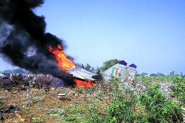 ৩ মাসের ব্যবধানে ভারতের আরও একটি যুদ্ধবিমান বিধ্বস্ত