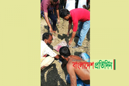ঠাকুরগাঁও‌য়ে ব্যবসায়ী‌কে গলা কে‌টে হত্যার পর মা‌টিচাপা